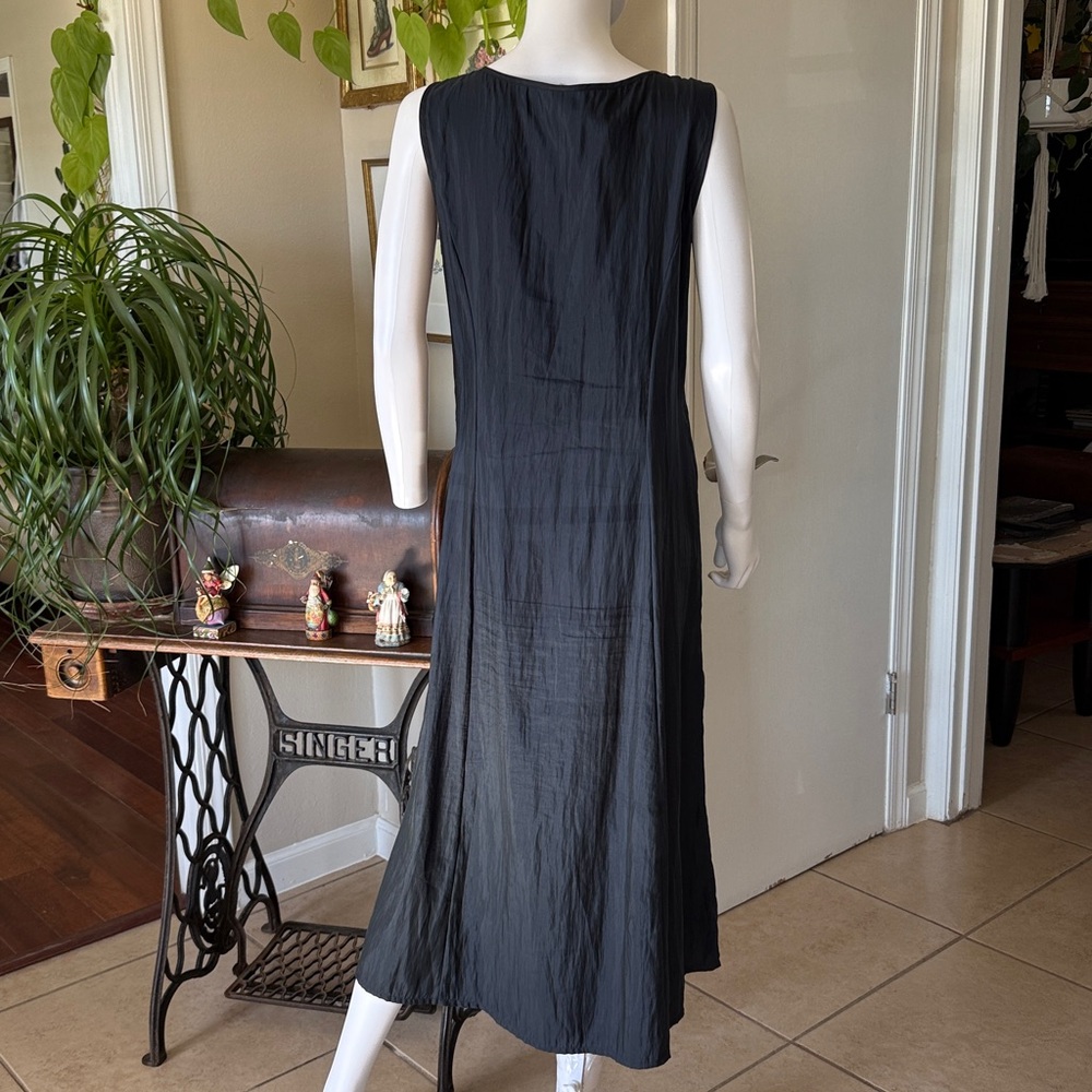 LILITH Elegant Black Short Sleeve with sheer coverup Size M - Picture 5 of 7